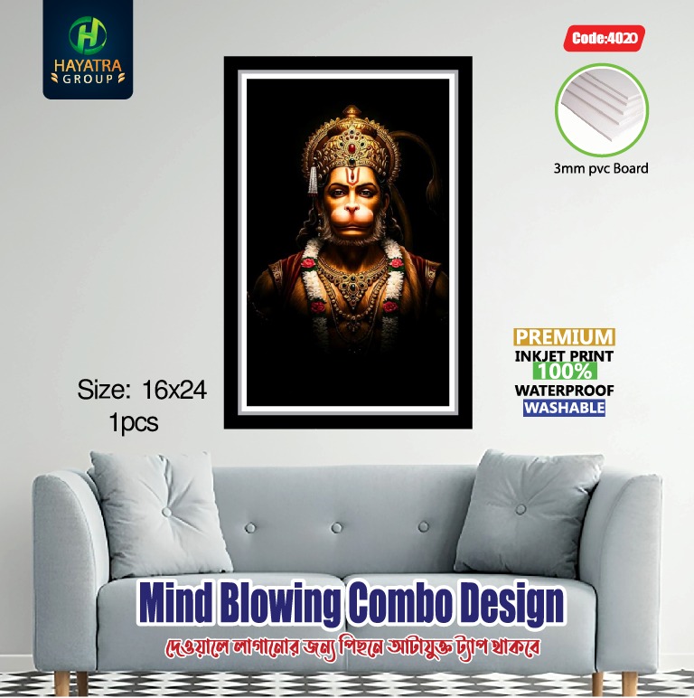 Canvas of Hindu Gods